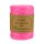 Jutegarn, Pink, einfarbig, 100% Jute, Deko- und Paketschnur - 50 m/Rolle