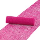 Decoration ribbon,  jute, pink, 30 cm, 5 m roll, runner,...