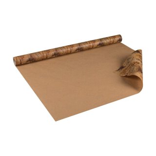 Herlitz Packpapier Einpackpapier Geschenkpapier auf Rolle 1.000 mm x 10 m braun 