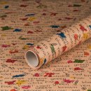 Gift wrapping paper Colors, kraft paper, smooth - 1 roll...