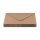Envelope 94 x 62 mm, brown, smooth, kraft paper, gummed