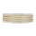 Jute ribbon with white edge, 35 meter roll, various widths