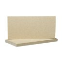 DL Graskarton 390 g/m², 210 x 100 mm, Phoenogras Natur u. Weiß, Karton aus Graspapier - 25 Stück/Pack