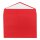 Envelope C6, Dark red, smooth, self-adhesive closure