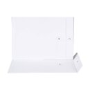 Umschlag C4, 229 x 324 mm, Weiß, Bindfadenverschluss, Kraftpapier, Versandtasche