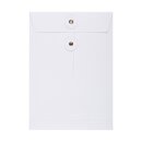 Envelope, white, with string and button, C5, smooth,...