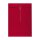 Umschlag C4, 229 x 324 mm, Rot, Bindfadenverschluss, Kraftpapier, Versandtasche