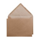 Envelope B6 125 x 175 mm, smooth, brown, recycled paper,...