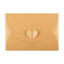 Envelope C6, Gold with butterfly closure, very stable
