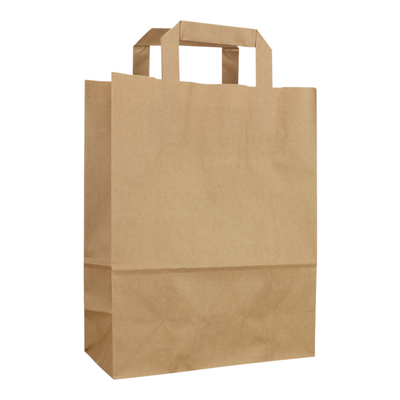 Kraft Paper Bags With Handles, Kraft Shopping Bags Kraft Bags Great For  Retail Stores Restaurants Takeout/to Go Bags Boutique Grocery Fruit Bakery  Diy Craft Gift Bag - Temu