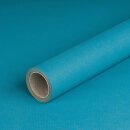 Gift wrapping paper turquoise, single colour, kraft...