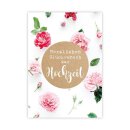 Gift cards "Wedding", gift tag with decorative...