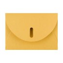 Envelope C6, Yellow with butterfly closure, very stable