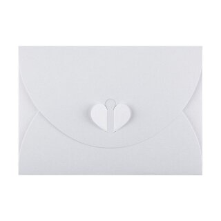 Envelope C6, White with butterfly closure, very stable
