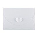 Envelope C6, White with butterfly closure, very stable