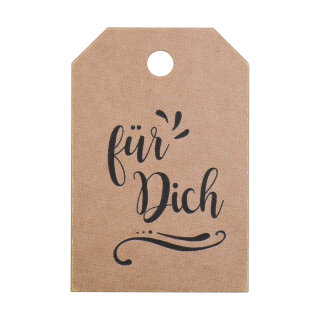Geschenkanhänger »Für Dich«, 35 x...