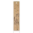 12  »Herbage« gift tags, 170 x 30 mm, hang...