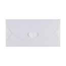 Envelope DL, White, with butterfly closure, Premium...