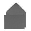 Envelopes C6, dark grey smooth, gummed