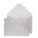 Envelopes C6, silver, shiny, gummed