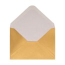 Envelopes C6, Gold, shiny, gummed