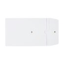 Umschlag C5, 229 x 162 mm + 25 mm Seitenfalte, Weiß, Bindfadenverschluss