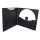 PacNo. 2, black, grained, CD case w. Window + Slot