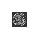 Sticker "Glückwunsch zum Geburtstag", 35  x 35 mm, black and white - 500 pieces in dispenser