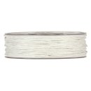 Cotton cord, white, 1 mm x 100 meters