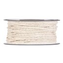 Kordel, Baumwolle natur, hell, 3 mm x 50 m, Deko-Schnur