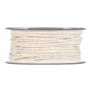 Cotton cord, natural, 3 mm x 50 meters