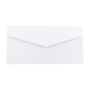 Envelope DL 110 x 220 mm, smooth, white, self-adhesive