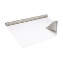 Geschenkpapier f&uuml;r Weihnachten, goldene Sterne, Grau 0,70 x 10 m