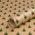Christmas paper green fir, gift wrapping paper, kraft paper, smooth - roll 0.7 x 10 m
