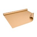 Christmas paper Golden fir gift wrapping paper, kraft paper, smooth - 1 roll 0,7 x 10 m