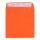 CD-Hülle mit Fenster, Orange, Papier, selbstklebender Verschluss - 50 Stück/Pack