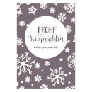 Gift Cards Snow Crystal, Grey, White, Gift Tags with...