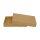 Faltschachtel 11,5 x 15,5 x 2,5 cm, Braun, mit Deckel, Kraftkarton - 10er Set