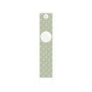 Christmas gift tags stars, 170 x 30 mm - 12 pieces/pack