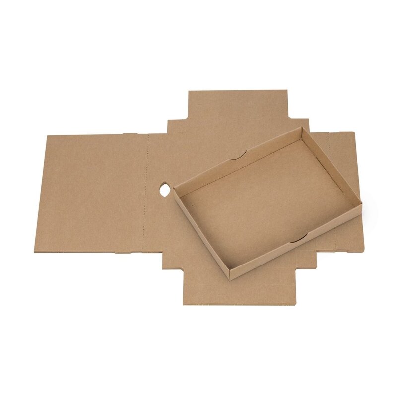 Faltschachteln C6 Naturkraftkarton - 16.8x12x2cm, 10er Set Braun