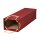 Shopping bag Red, 12 x 39 + 9 cm, kraft paper, with cotton handle - 12 pcs/pack