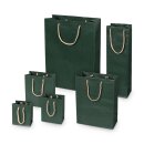 Shopping bag green, different sizes, kraft paper, with...