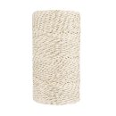 Bakers yarn, cream and gold, Bakers twine, handicrafts and decoration - 100 m