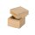 Holzbox 50 x 50 x 50 mm, mit Deckel, Holzschachtel, geschliffen, unbehandelt