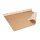 Gift wrapping paper »Flower Fantasy« brown-beige, kraft paper, ribbed - 1 roll 0.70 x 10 m