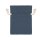 Dunkelblauer Baumwollbeutel mit hellem Zugband, 9 x 12 cm, Stoffbeutel, Geschenkbeutel