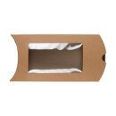Pillow Box C6 window, 162 x 114 mm, cardboard, beige,...