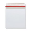 Envelope, mailing bag, white, 125 x 125 mm, self-adhesive, with tear tape