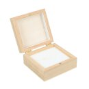 Jewellery box wood 33 x 70 x 65 mm, lid with magnetic...