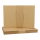 A7 Kraftkarton 410 g/m², 7,4 x 10,5 cm, unbedruckt, braun, Bastelkarton - 25 Karten/Pack